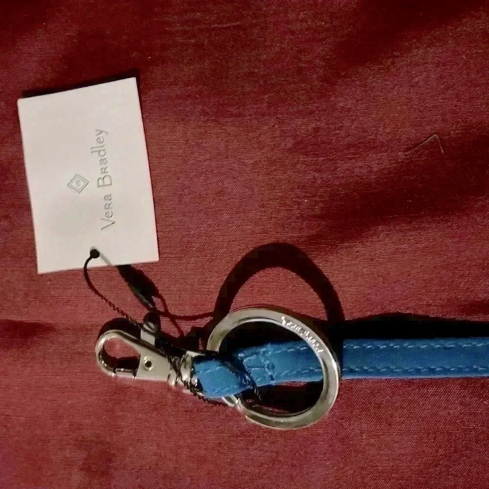 🆕 Vera Bradley Blue Lanyard-Bahama Bay